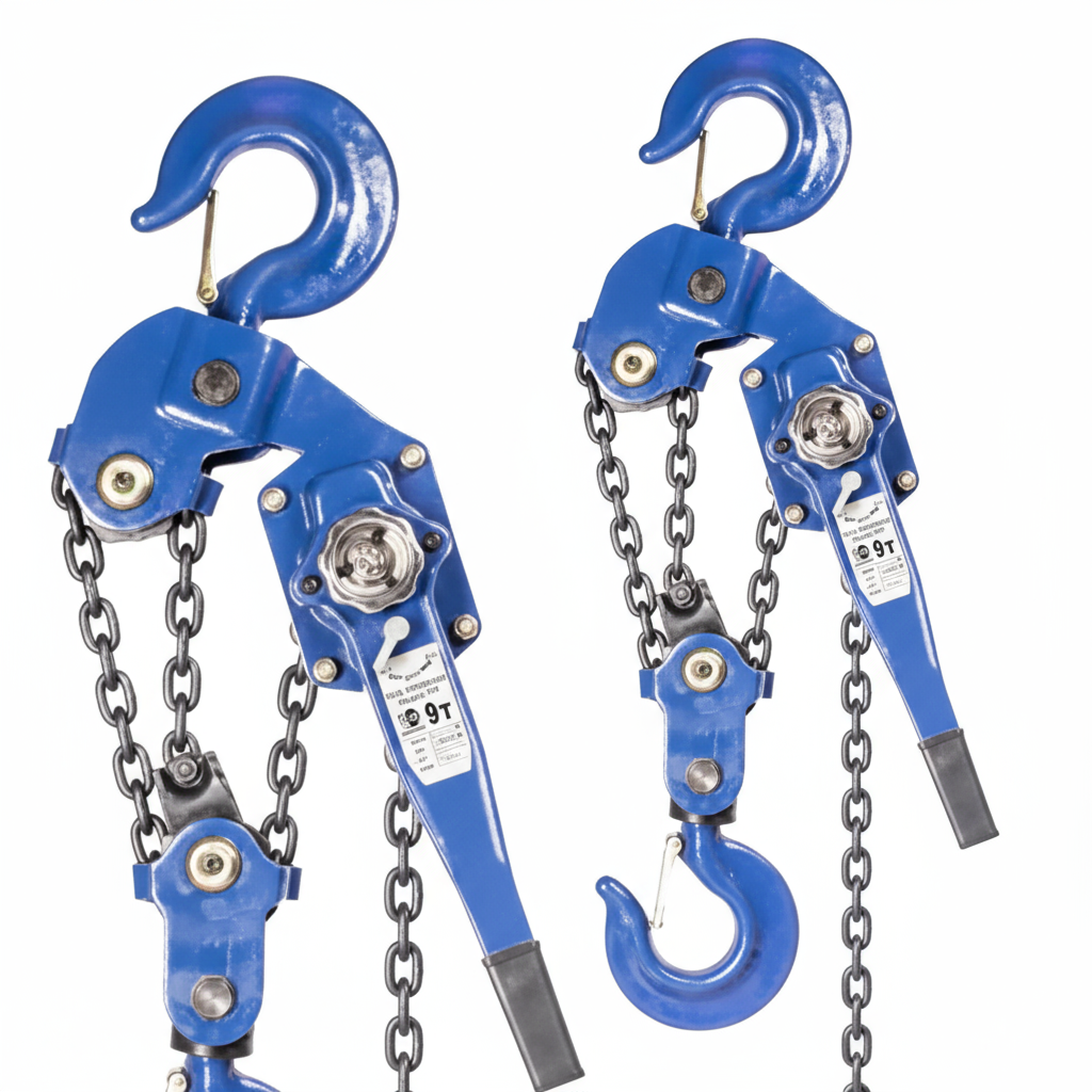Таль рыч. цепн. ручная (премиум: запас проч. - 4х) 9 т 9 м