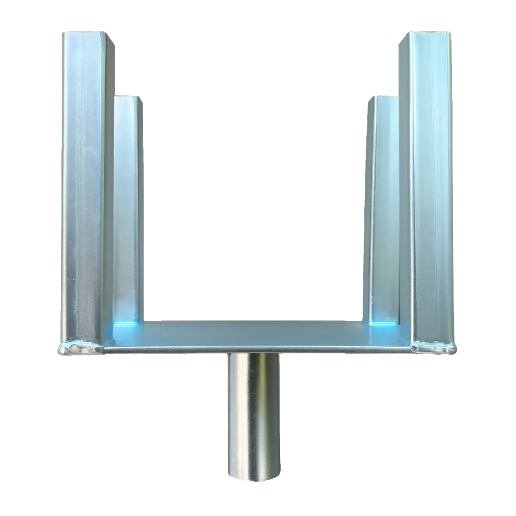 Унивилка для стойки телескопической оцинкованная